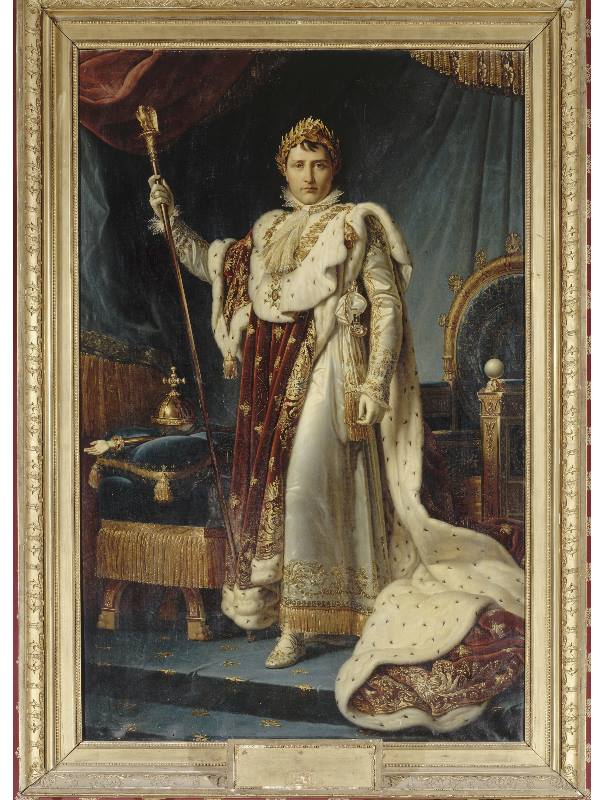  © Reunion des Musees Nationaux – Grand Palais François Gérard, Napoleone con gli abiti dell’incoronazione (Ajaccio, Palais Fesch-Musée des Beaux-Arts)