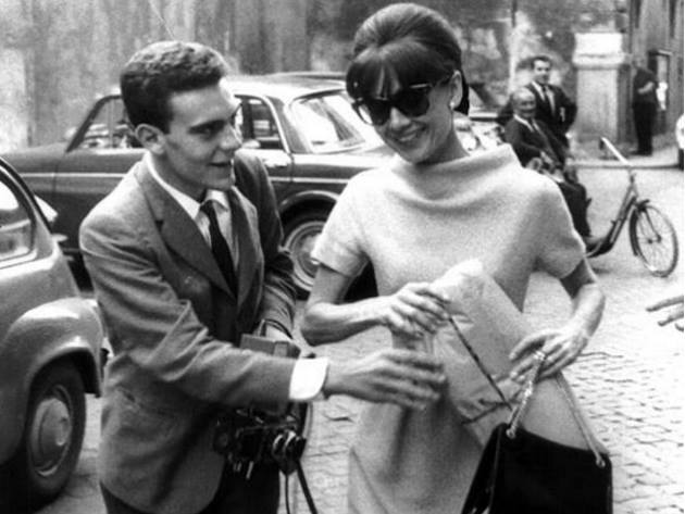 Audrey Hepburn e Rino Barillari Audrey Hepburn e Rino Barillari