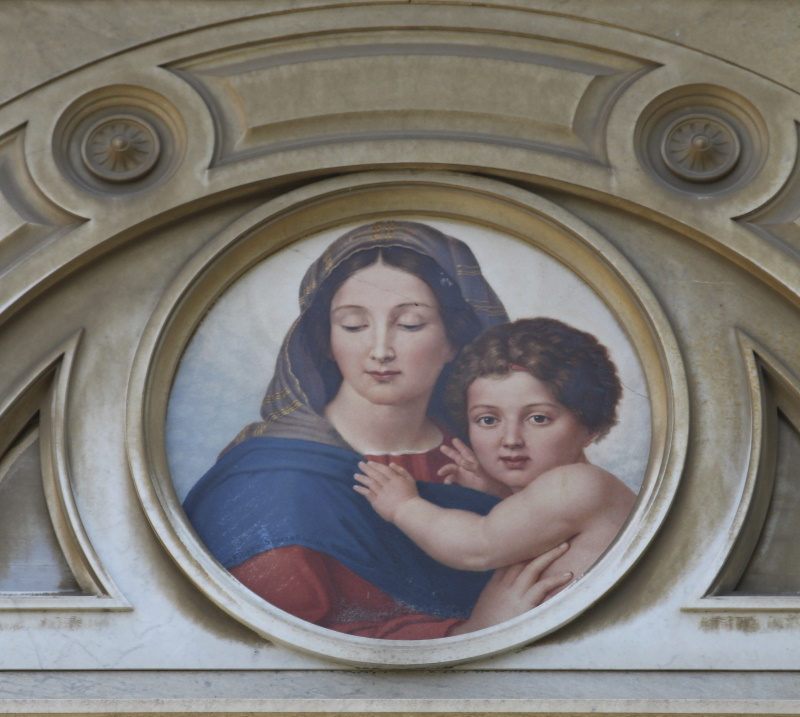 Tomba Rognetta - particolare (dipinto Severati)