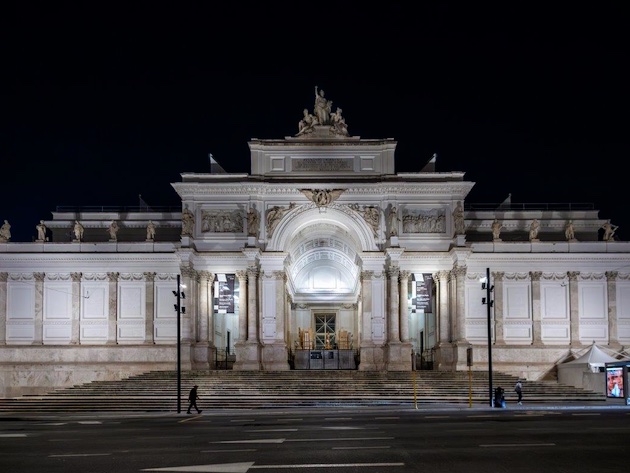 Accensione facciata Palazzo Esposizioni, un nuovo capitolo di luce per la Capitale-Foto: Cartella stampa Accensione facciata Palazzo Esposizioni, un nuovo capitolo di luce per la Capitale-Foto: Cartella stampa