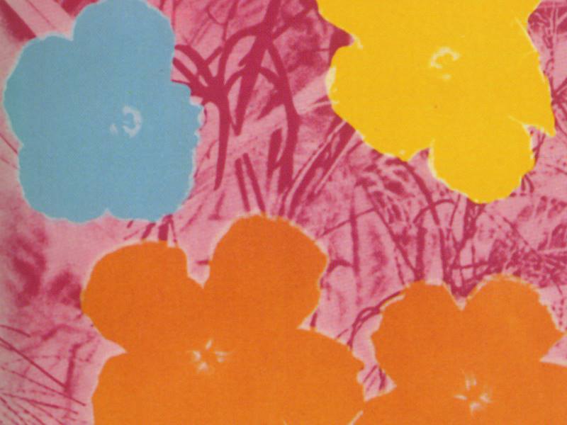 Andy Warhol, Flowers, 1970, Collezione Rosini Gutman
