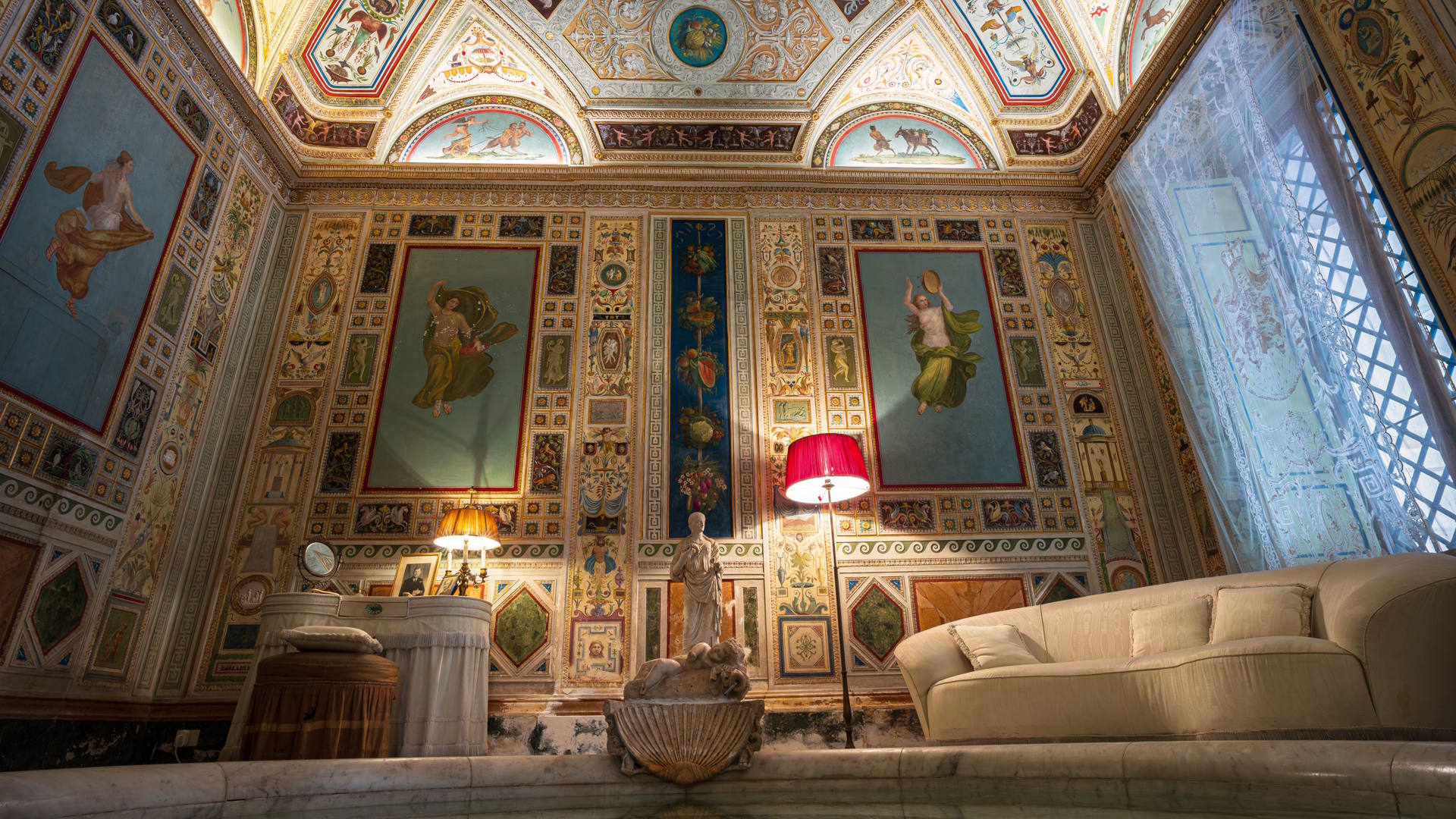 Appartamenti segreti Doria Pamphilj, photo courtesy of Trust Floridi Doria Pamphilj