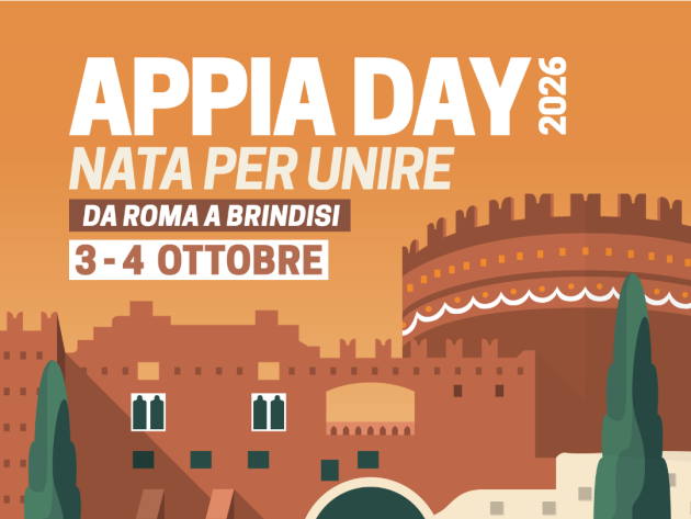 Appia Day 2026 - Nata per unire-Foto: locandina ufficiale della manifestazione