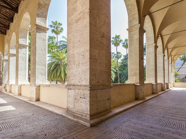 Loggia del colonnato di Palazzo Venezia Loggia del colonnato di Palazzo Venezia