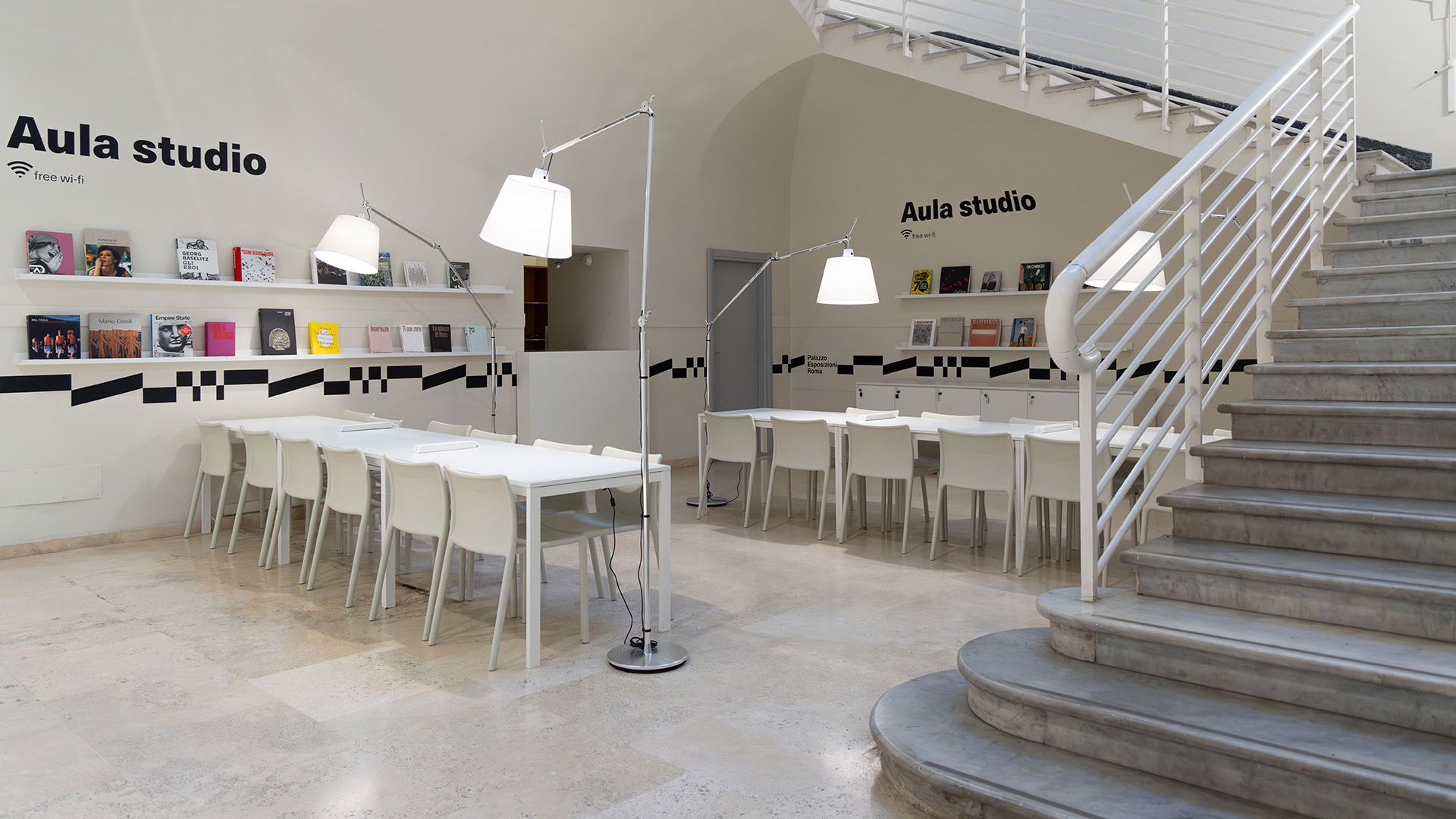 Aula studio del Palazzo Esposizioni ph. Roma Capitale