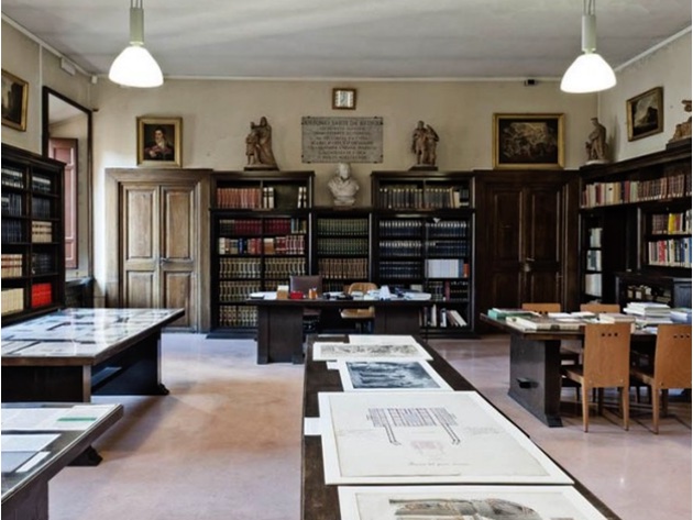 Biblioteca Accademia Nazionale di San Luca-Foto: sito ufficiale dell'Accademia Nazionale di San Luca