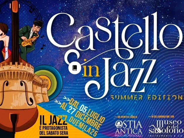 Castello in jazz-Foto: locandina ufficiale della manifestazione Castello in jazz-Foto: locandina ufficiale della manifestazione