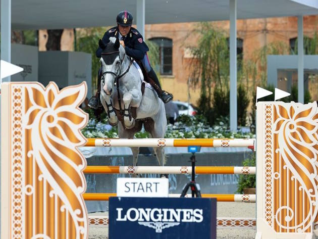 Coata Luca ITA riding Cassirana del Rilate LGCT Roma 2024