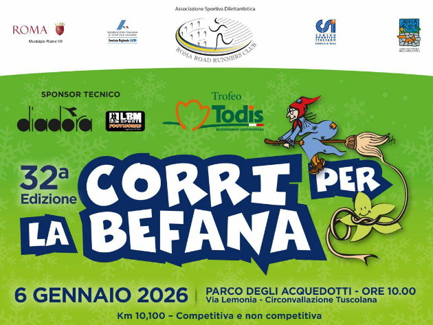 Corri per la Befana 2026