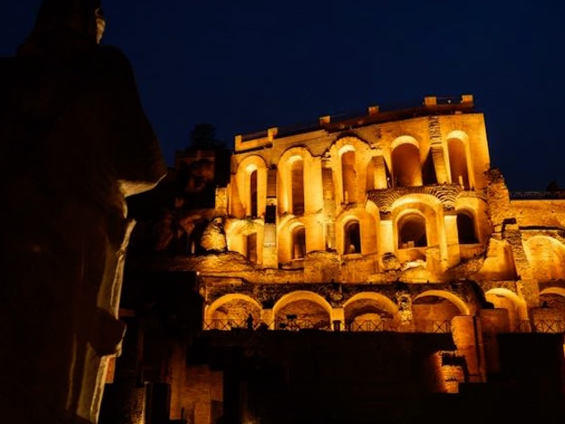 Domus Tiberiana-Foto: pagina ufficiale Facebook della Domus Tiberiana