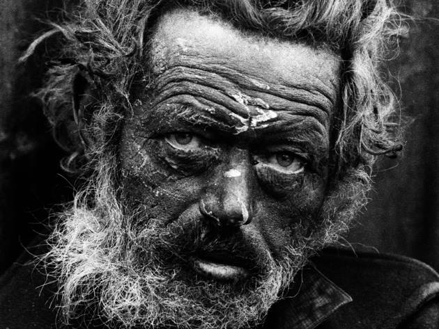 Don McCullin, Tormented homeless Irishman, Spitalfields, London, England, © Don McCullin, Courtesy Hamiltons Gallery
