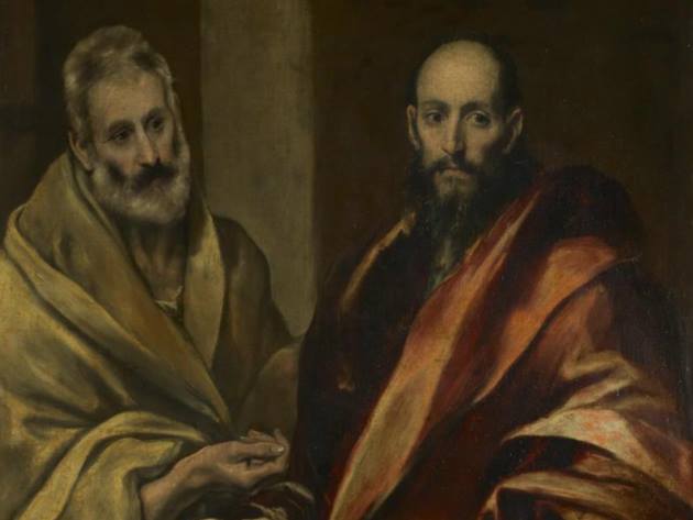 Domenico Theotokopoulos (El Greco), Santi Pietro e Paolo (dettaglio), Hermitage State Museum, San Pietroburgo