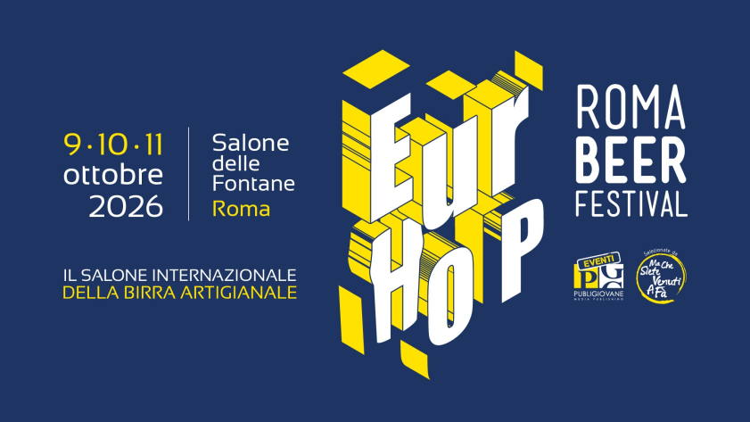 EurHop Roma Beer Festival 2026-Foto: locandina ufficiale della manifestazione