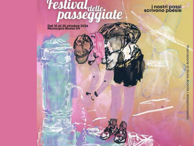 Festival delle passeggiate – i nostri passi scrivono poesie-Foto: locandina ufficiale della manifestazione