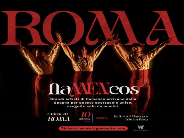 FlaMencos-Foto: locandina ufficiale dello spettacolo