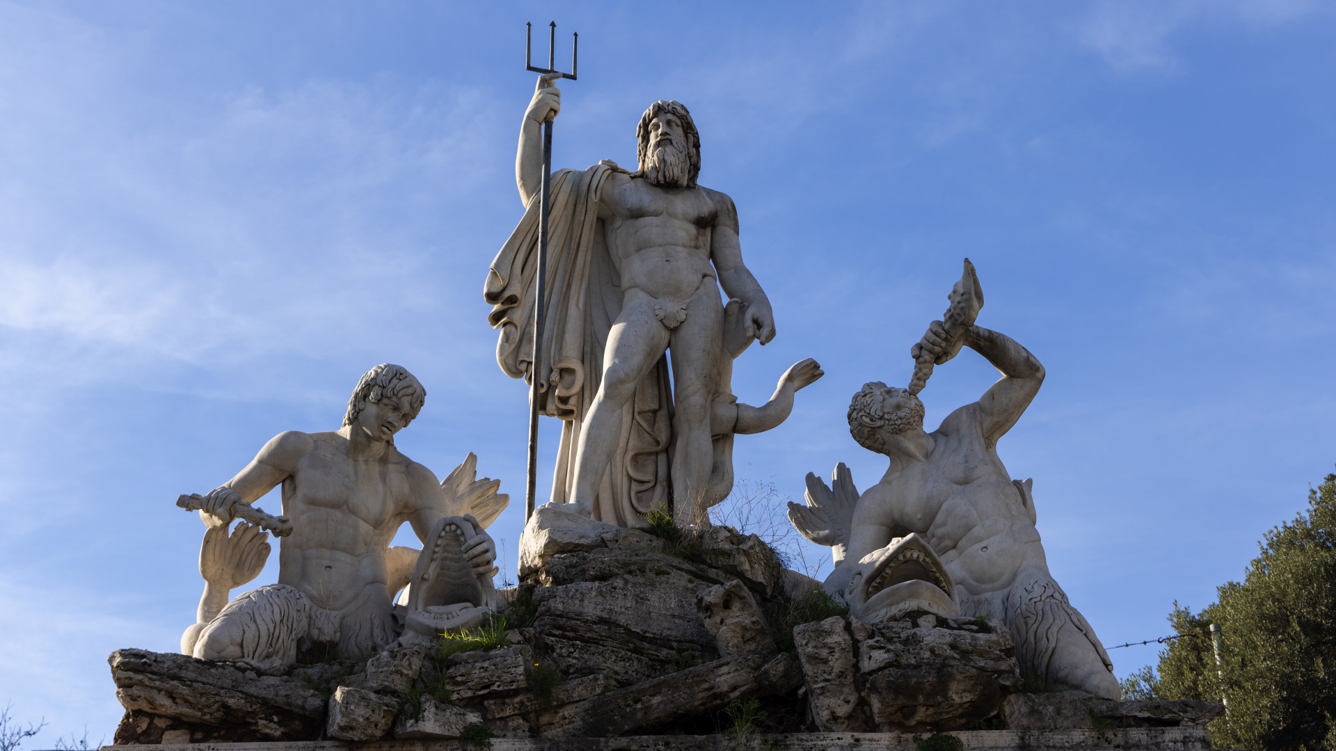 Fontana del Nettuno di Piazza del Popolo@Redazione Turismo Roma