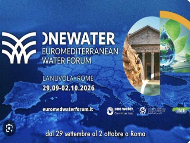 Forum Euromediterraneo sull'acqua-Foto: locandina ufficiale della manifestazione Forum Euromediterraneo sull'acqua-Foto: locandina ufficiale della manifestazione