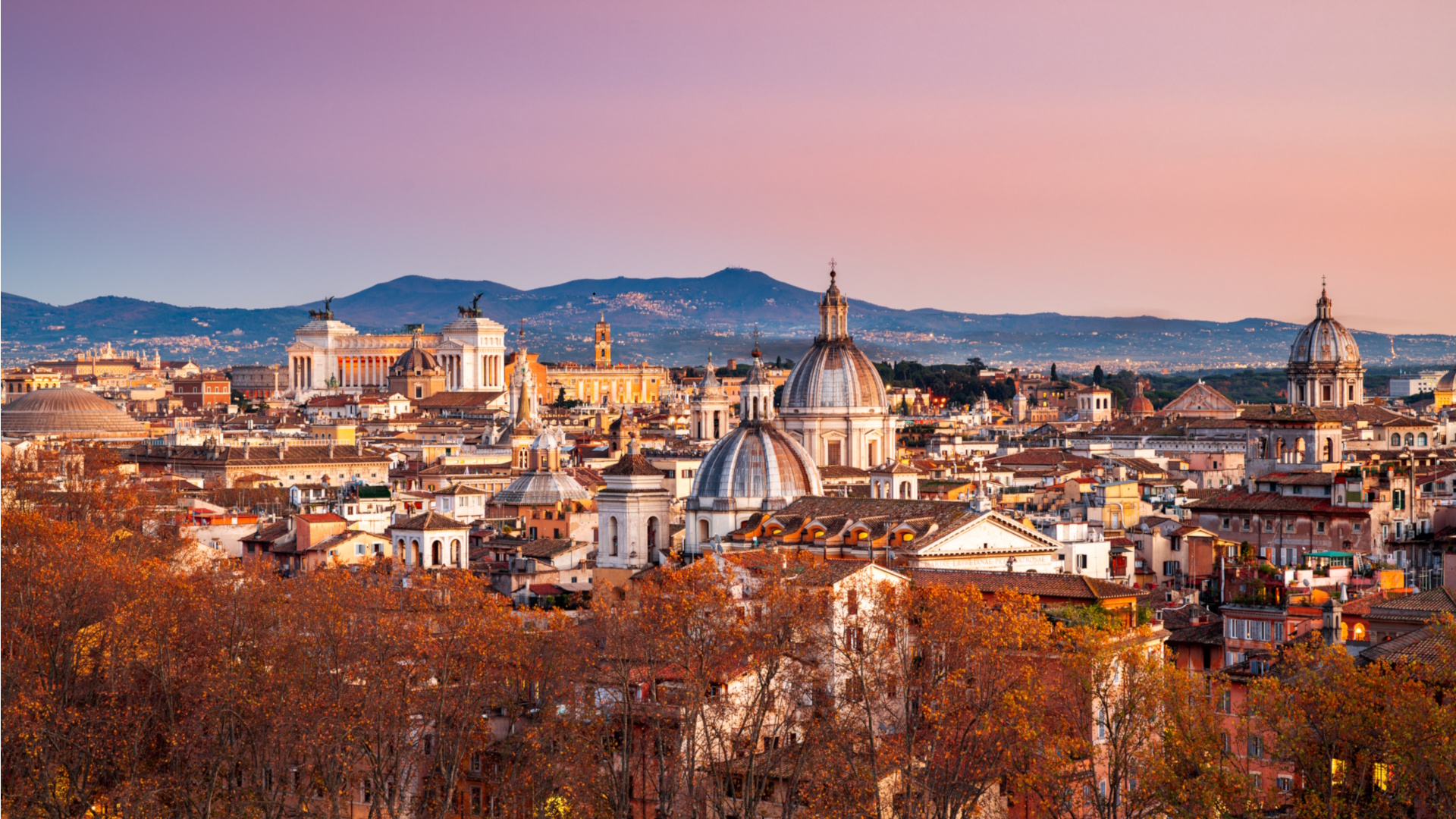 Roma al crepuscolo Foto Envato