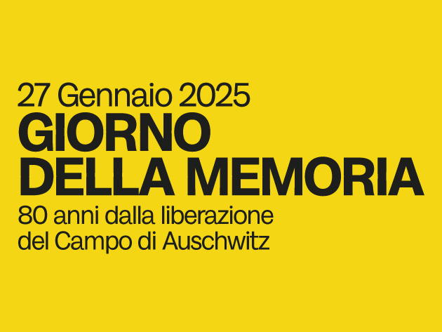 Giorno della Memoria (27 gennaio) 2025-Foto: locandina ufficiale dell'evento