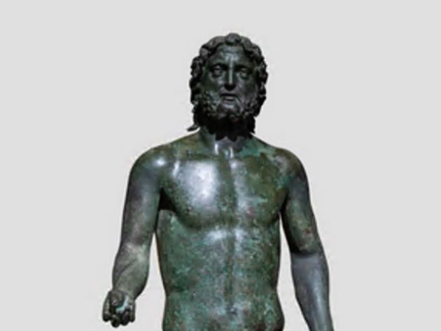 Il Nettuno di Lione al Museo Barracco-Foto: Il Nettuno di Lione