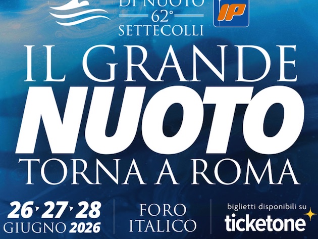 Internazionali d'Italia di Nuoto - 62° Trofeo Settecolli-Foto: locandina ufficiale della manifestazione