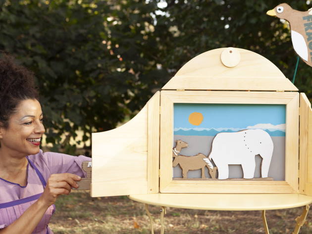 La Principessa Cincilla’ e la torta di compleanno-Foto: pagina ufficiale Facebook del Teatro Argentina La Principessa Cincilla’ e la torta di compleanno-Foto: pagina ufficiale Facebook del Teatro Argentina