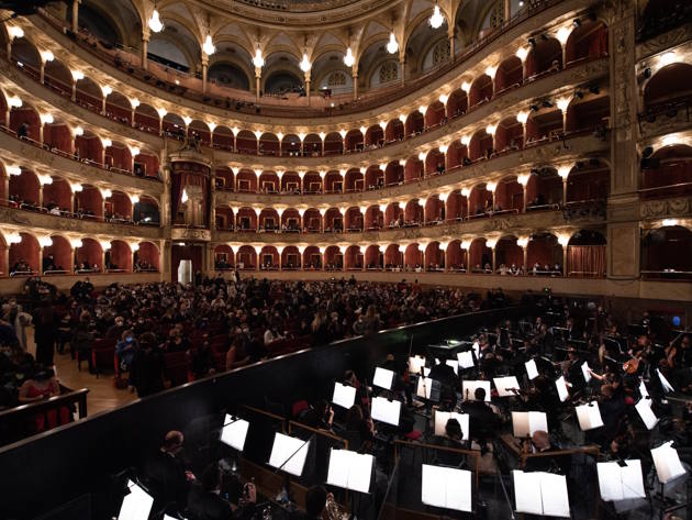 Foto: La Sala del Costanzi, ph. Fabrizio Sansoni, Teatro dell'Opera di Roma