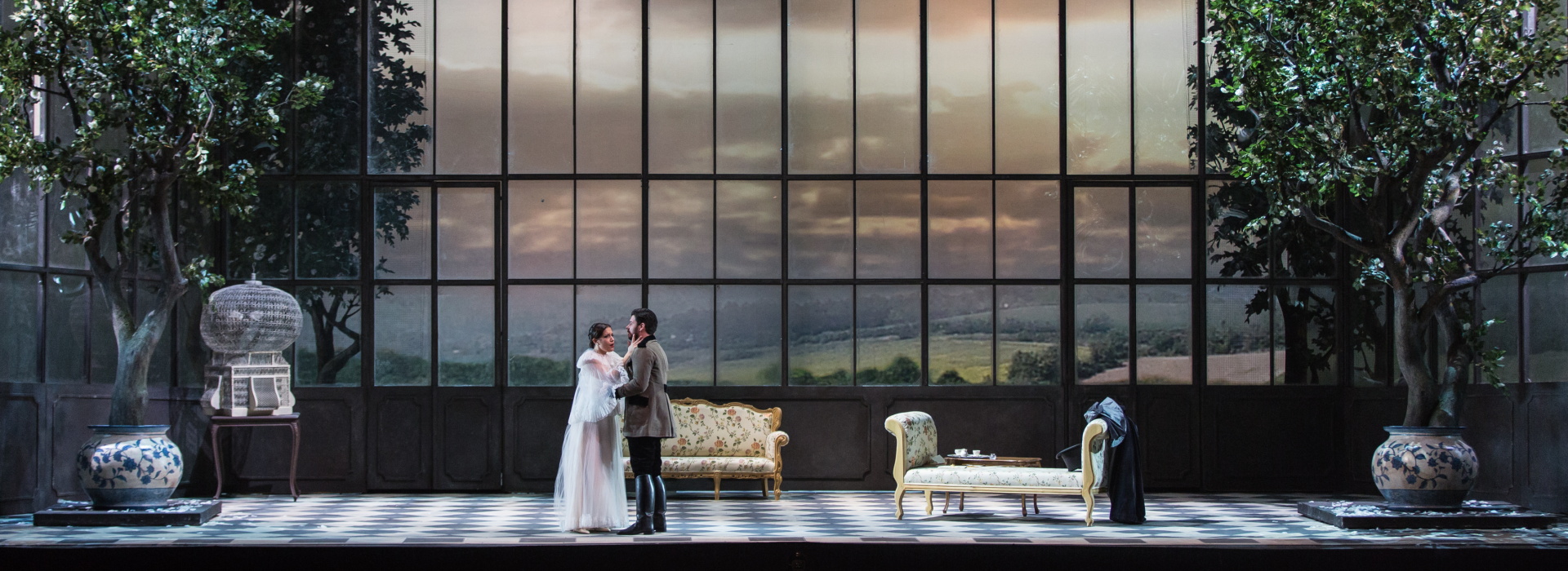 La traviata Francesca Dotto (Violetta) Antonio Poli (Alfredo)®Yasuko Kageyama-Opera di Roma 2015-16