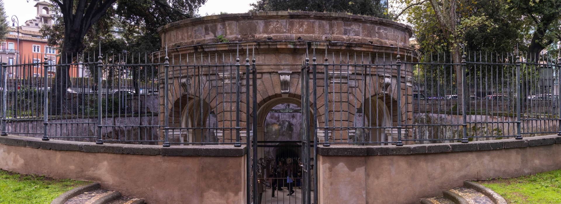 Loggia dei Vini a Villa Borghese