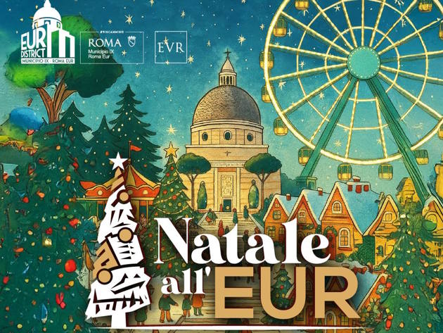 Natale all'EUR ph. account Facebook ufficiale