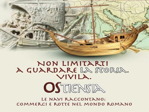 Ostiensia. Rievocazioni storiche al Museo delle Navi- Foto: locandina ufficiale della manifestazione Ostiensia. Rievocazioni storiche al Museo delle Navi- Foto: locandina ufficiale della manifestazione