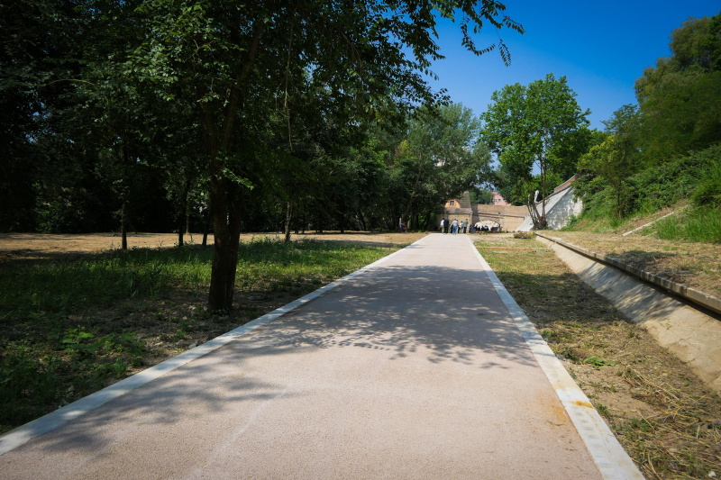 Parco d'affaccio Oasi di Ponte Milvio ph. Roma Capitale Parco d'affaccio Oasi di Ponte Milvio ph. Roma Capitale
