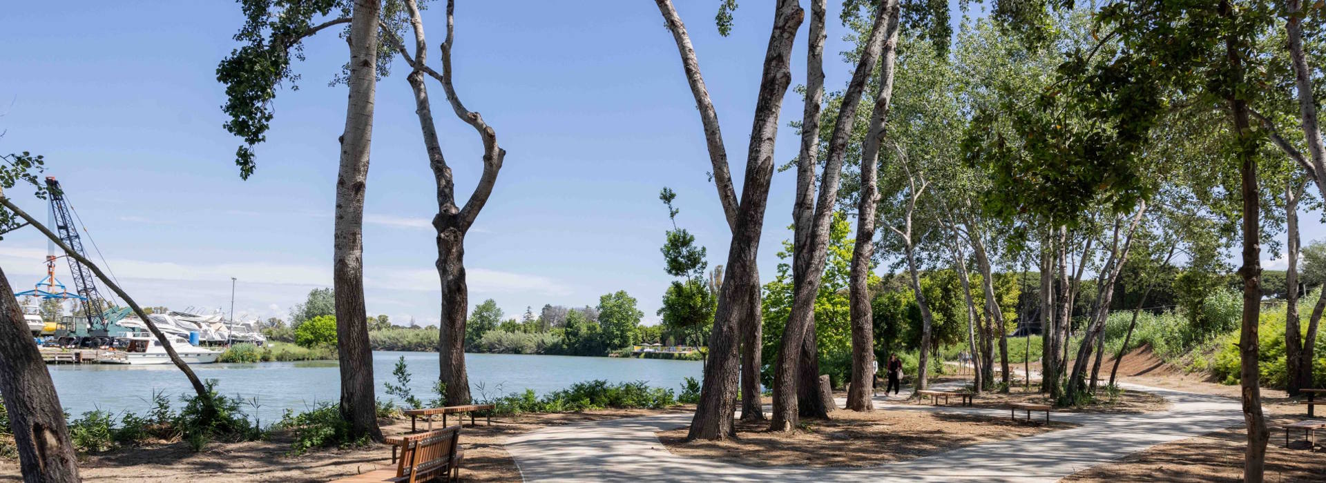 Parco d'affaccio di Ostia Antica