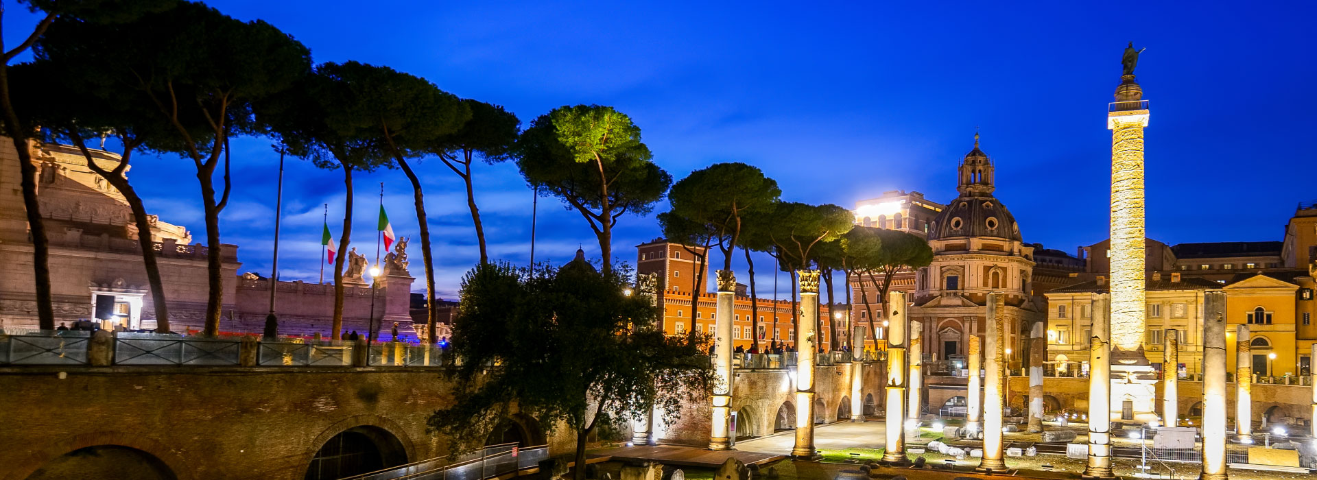 Passeggiate serali nell’area archeologica dei Fori Imperiali