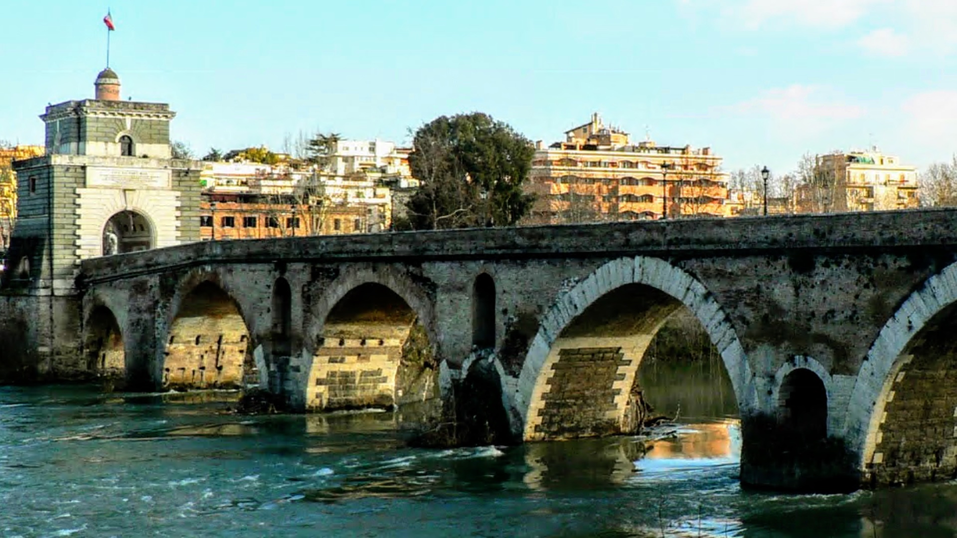 Ponte Milvio e la Torretta Valadier