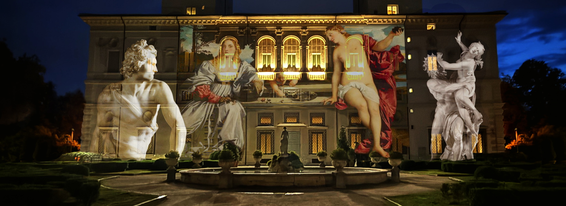 Racconti di luce. Un viaggio immersivo nella storia della Galleria Borghese Racconti di luce. Un viaggio immersivo nella storia della Galleria Borghese
