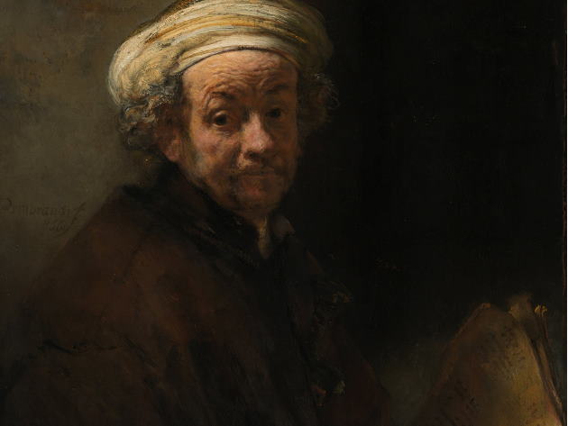 Rembrandt, Autoritratto come San Paolo, Foto Account Ufficiale Facebook Barberini Corsini