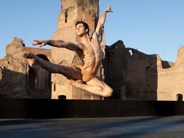 Roberto Bolle alle Terme di Caracalla, Roma ph. Luciano Romano