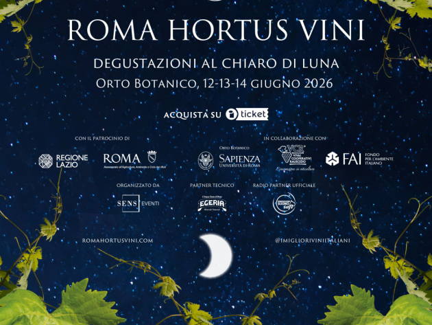 Roma Hortus Vini 2026-Foto: locandina ufficiale della manifestazione Roma Hortus Vini 2026-Foto: locandina ufficiale della manifestazione