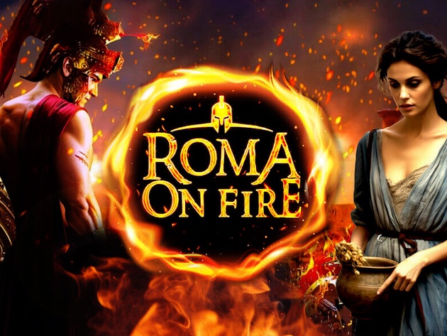 Roma On Fire live show-Foto: locandina ufficiale dello spettacolo