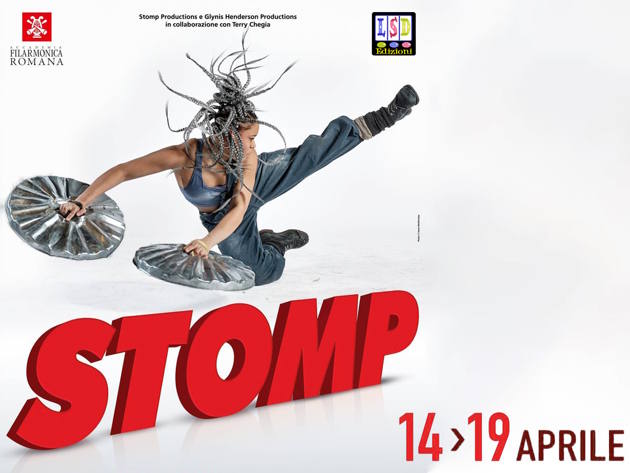 Stomp locandina Teatro Olimpico