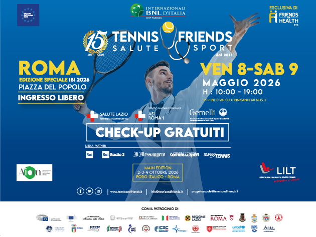 Tennis and friends Special Edition Internazionali BNL d'Italia