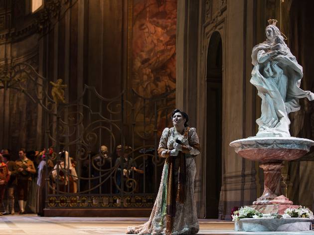 Tosca,Atto I_Anna Pirozzi(Tosca)®Yasuko Kageyama-Opera di Roma 2015-16