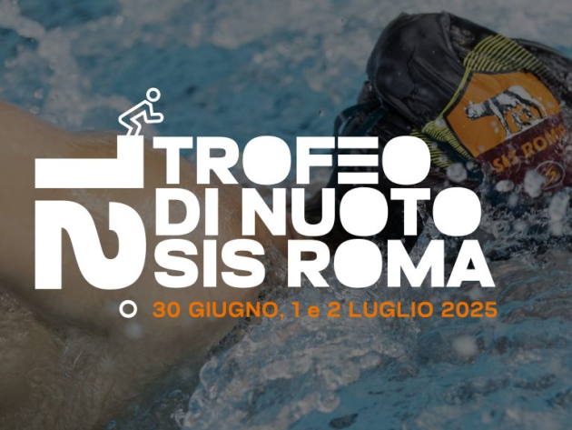 Trofeo di Nuoto SIS Roma-Foto: locandina ufficiale della manifestazione Trofeo di Nuoto SIS Roma-Foto: locandina ufficiale della manifestazione