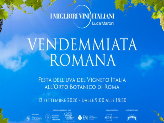 Vendemmiata Romana 2026-Foto: locandina ufficiale della manifestazione Vendemmiata Romana 2026-Foto: locandina ufficiale della manifestazione