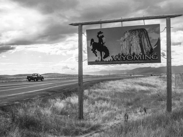 Wyoming State Sign, Wyoming 2003