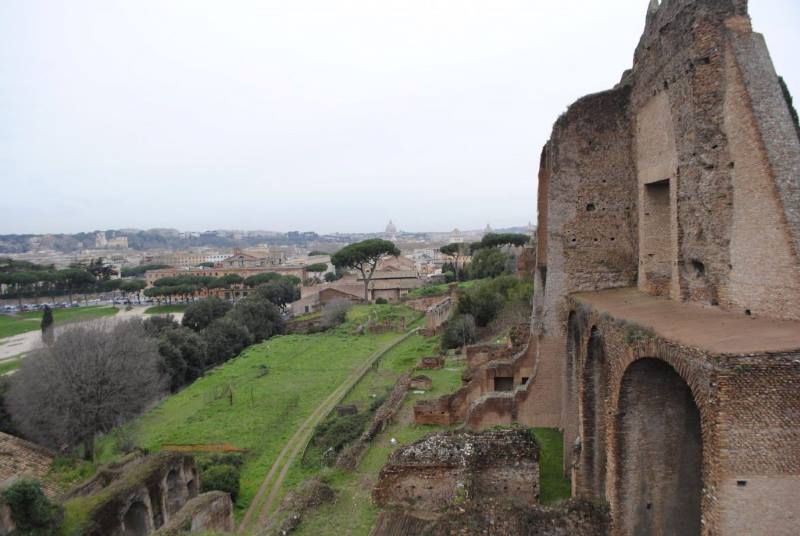 Palatino veduta meridionale Palatino veduta meridionale