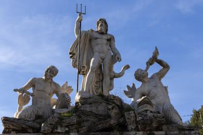 Fontana del Nettuno di Piazza del Popolo@Redazione Turismo Roma