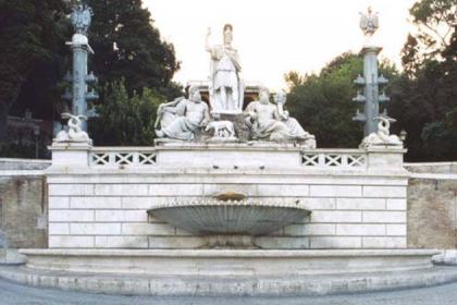 Fontana della Dea Roma ph. Sovrintendenza Capitolina ai Beni Culturali