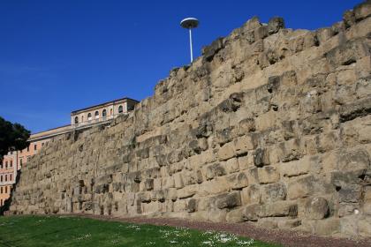 Mura serviane a piazza dei Cinquecento Mura serviane a piazza dei Cinquecento